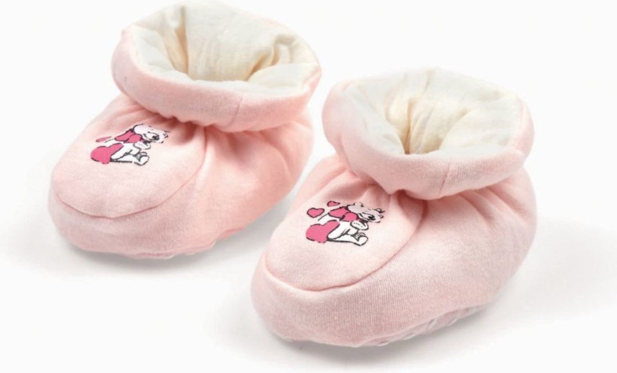 Disney's Winnie de Pooh baby slofjes, roze, maat 62/68