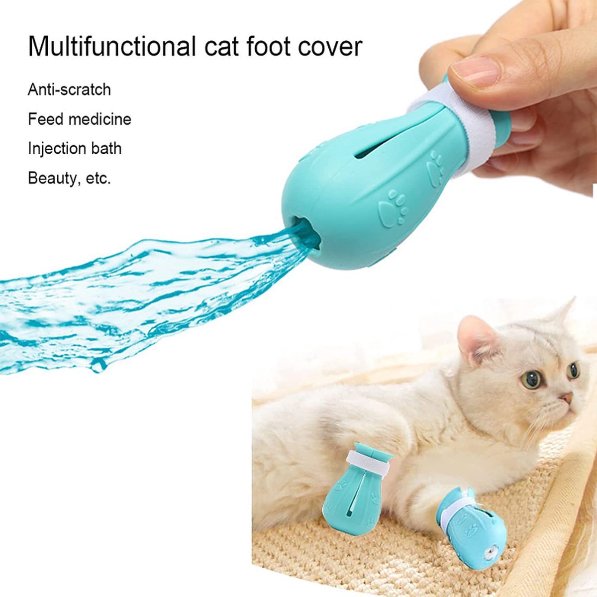 Chaussette pour chat anti grattage clearance
