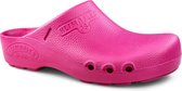 Sabots médicaux Klimaflex - Chaussures médicales - Chaussures pour femmes de soins - Semelle antidérapante en PU - Sabots pour femmes - Fuchsia