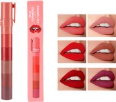 Palm Cosmetics® 6 in 1 Lipstick - Matte Lipstick - Lippenstift - Waterproof - Langhoudend
