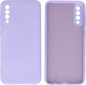 Coque Samsung Galaxy A50 - 2,0 mm d'épaisseur - Coque arrière Fashion - Coque en Siliconen - Violet