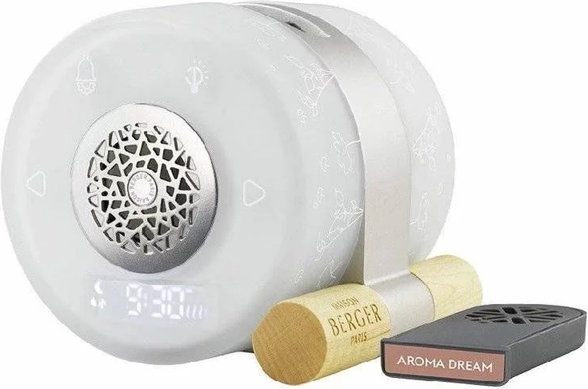 Wekker - Maison Berger Night and Day Diffuser Aroma Dream - De nieuwe wekker en ‘slaappartner’