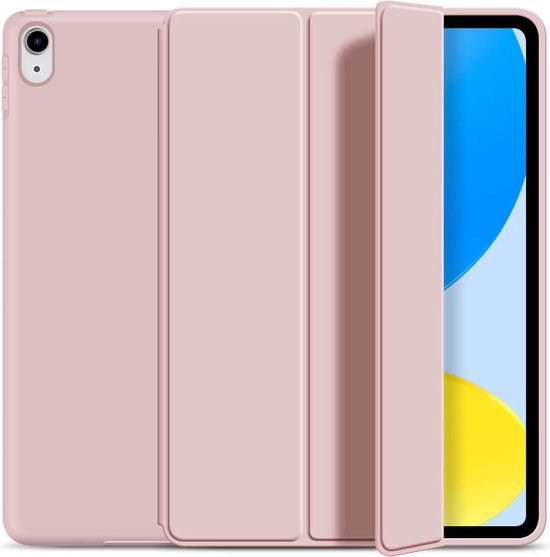 JOYLYJOME Hoes Voor IPad Pro 11 Inch 2022  4./3./2e Generatie  Met Polsband En Standaard Groen Roze