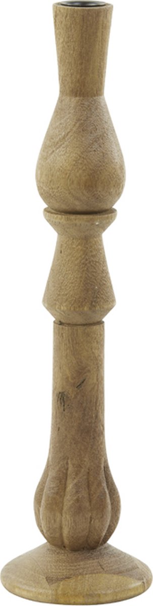 Light&living Kandelaar Ø10x33 cm TAVOLA hout mat donker bruin