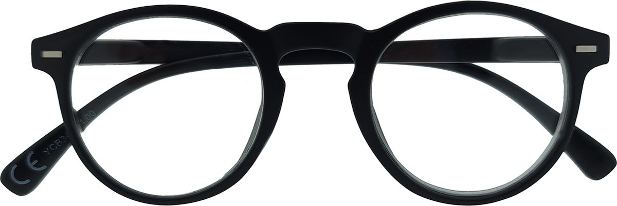 Noci Eyewear YCB346 Toulon leesbril +5.00 Mat zwart