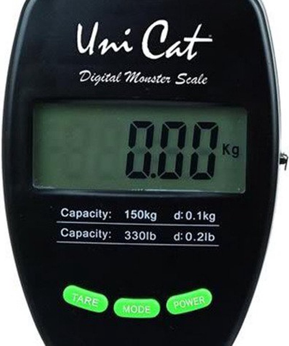 Unicat Digital Monster Scale 150kg Zwart 150kg