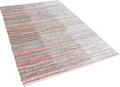 MERSIN - Laagpolig vloerkleed - Multicolor - 140 x 200 cm - Katoen
