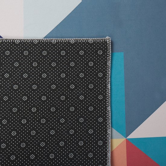 VILLUKURI - Laagpolig vloerkleed - Multicolor - 70x200 cm - Polyester