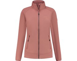 Kjelvik dames softshell jas - zomer softshelljas - Bibi - roze - maat 44
