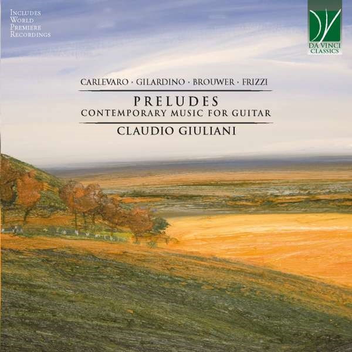 Claudio Giuliani - Preludes, Contemporary Music For Guitar (CD)