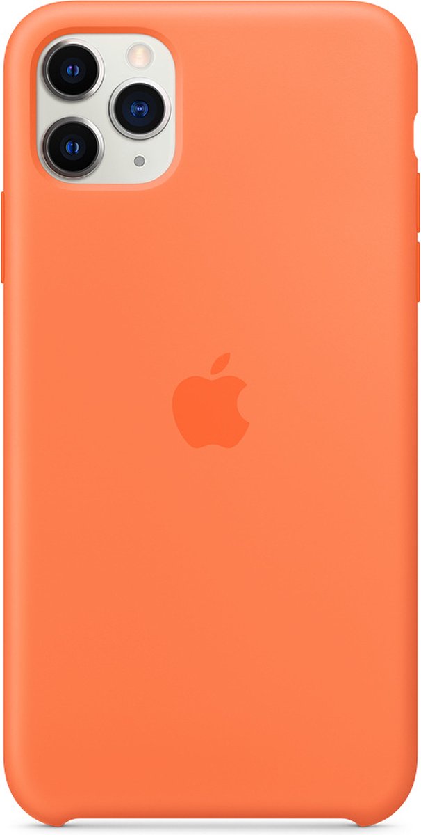 Apple Silicone Case iPhone 11 Pro Max vitamin c orange