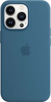 Apple Silicone Backcover MagSafe iPhone 13 Pro hoesje - Blue Jay