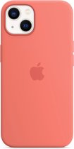 Apple Hoesje Siliconen Geschikt voor iPhone 13 Mini - Apple Silicone Backcover MagSafe - roze