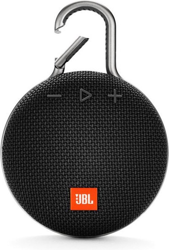 JBL Clip 3 Zwart - Draagbare Bluetooth Mini Speaker - JBL