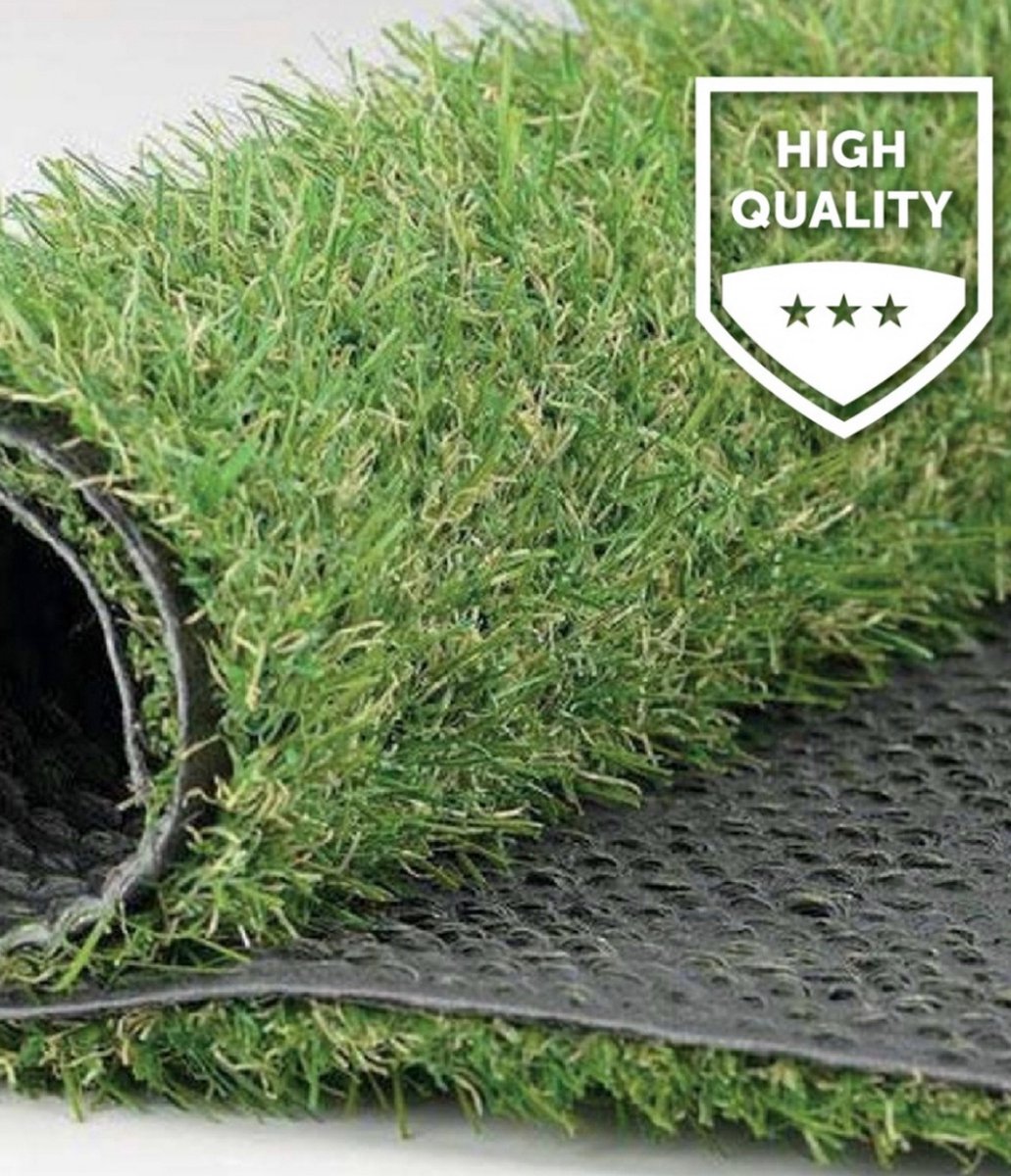 Bol.com Kunstgras - fitnessgras - grastapijt - 4 x 1 mtr - 20 mm aanbieding