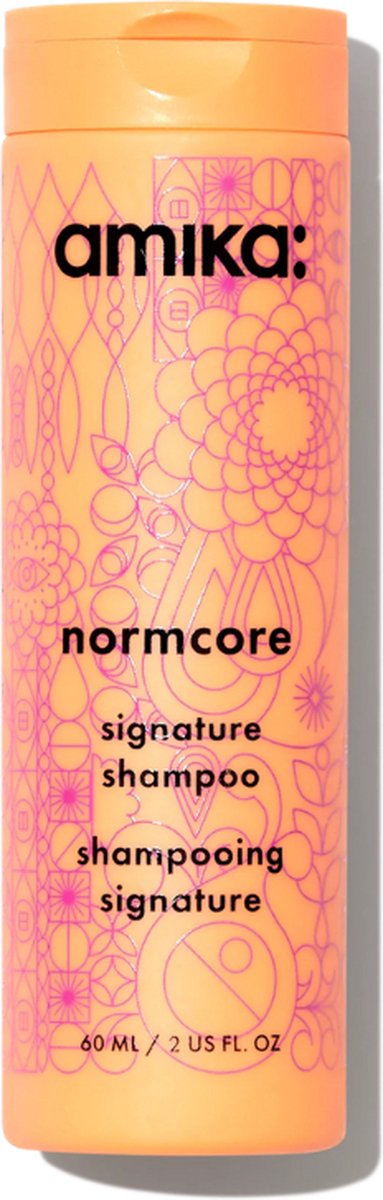 Amika Normcore Signature Shampoo 60ml - Normale shampoo vrouwen - Voor Alle haartypes