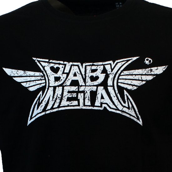 Babymetal Logo Band TShirt Zwart Officiële Merchandise