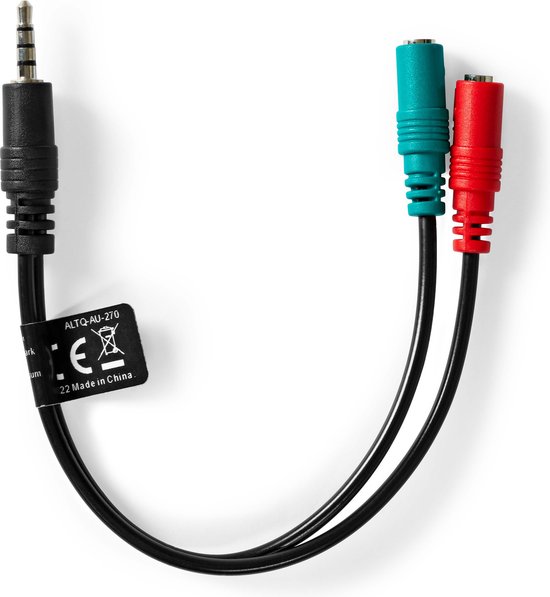 Cavo adattatore jack stereo maschio da 1 pz da 2,5 mm a
