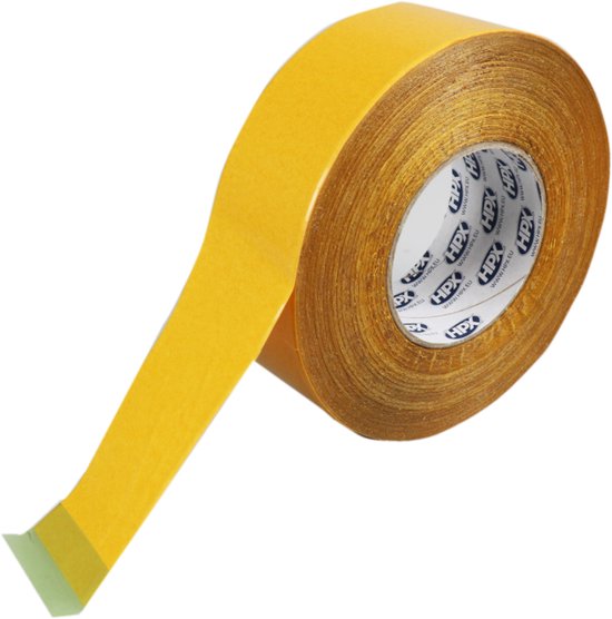 HPX Dubbelzijdig tape PVC 50mm 50m