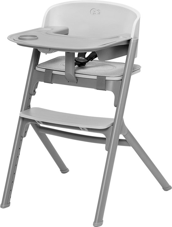 Kinderkraft Igee 3-in-1 Kinderstoel - Cloudy Grey