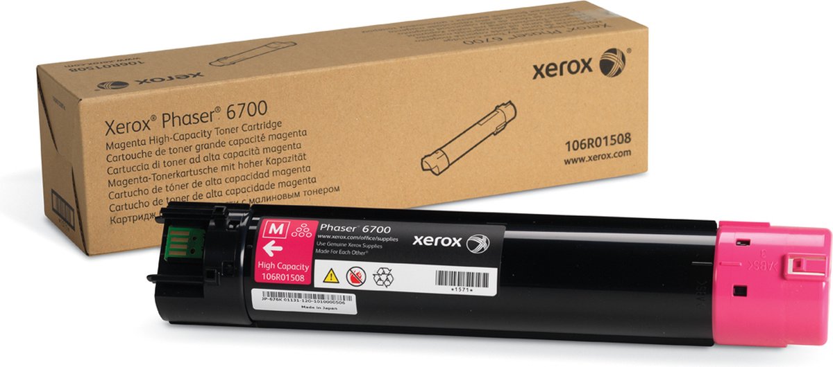 XEROX 106R01508 - Toner Cartridge / Rood / Hoge Capaciteit