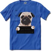 Bad Buggy | Honden - Dogs - Hond - T-Shirt - Unisex - Royal Blue - Maat L
