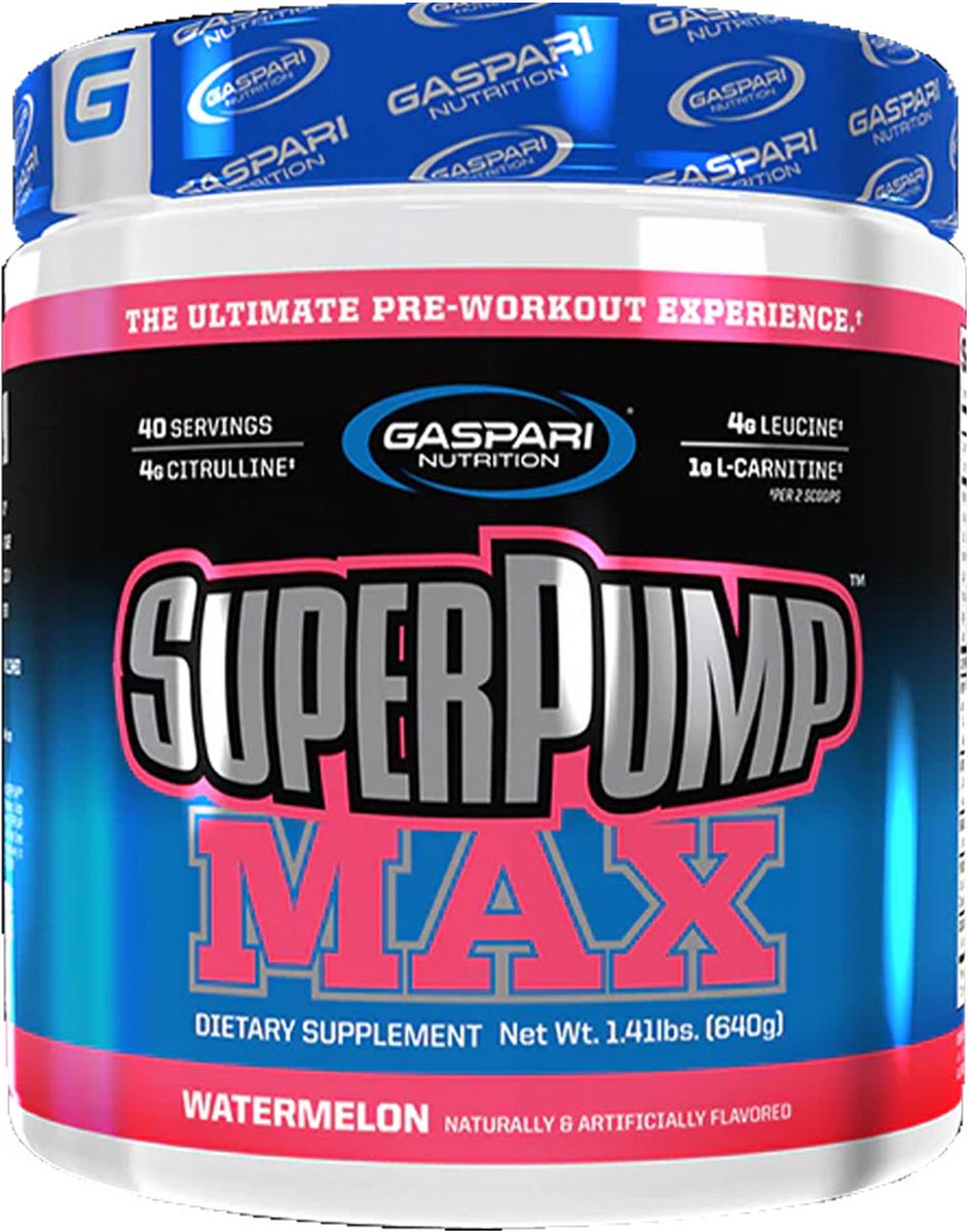 Gaspari Nutrition SuperPump Max-640-Watemelon