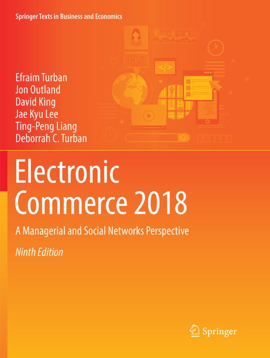Springer Texts in Business and Economics- Electronic Commerc ... - cover