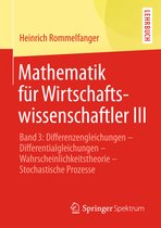 Mathematik fuer Wirtschaftswissenschaftler III