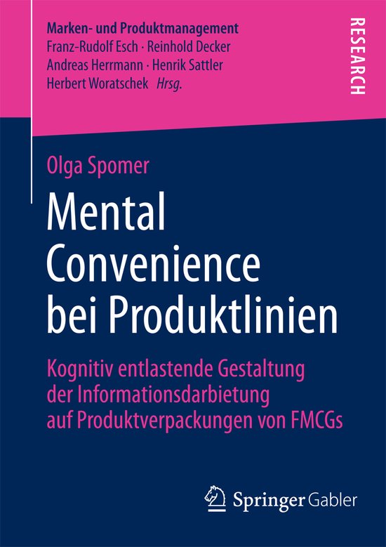 Mental Convenience Bei Produktlinien - cover
