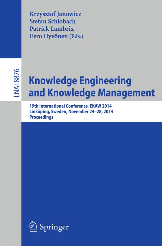 Knowledge Engineering and Knowledge Management - cover