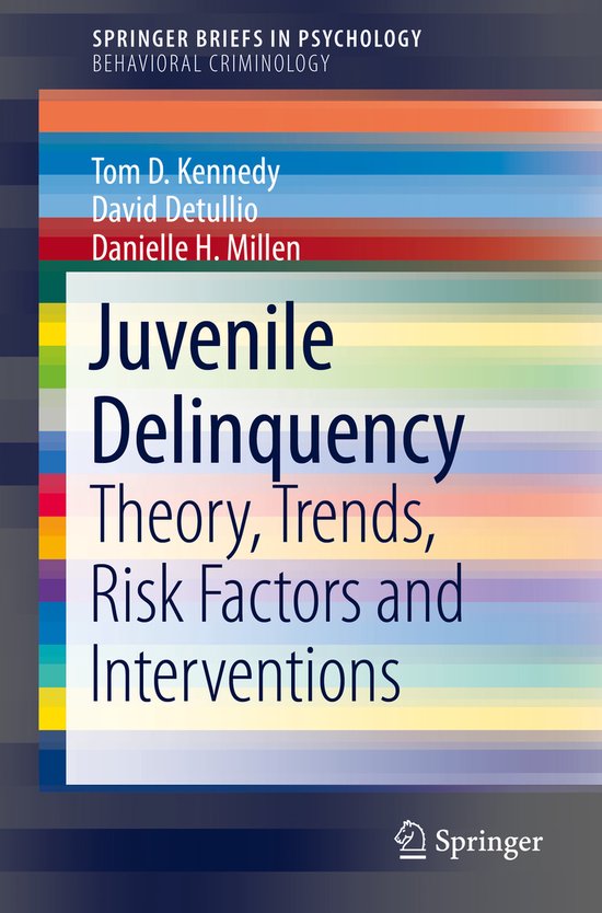 SpringerBriefs in Psychology- Juvenile Delinquency - cover