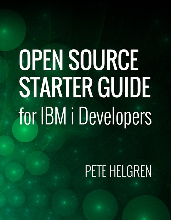 Open Source Starter Guide for IBM I Developers - cover