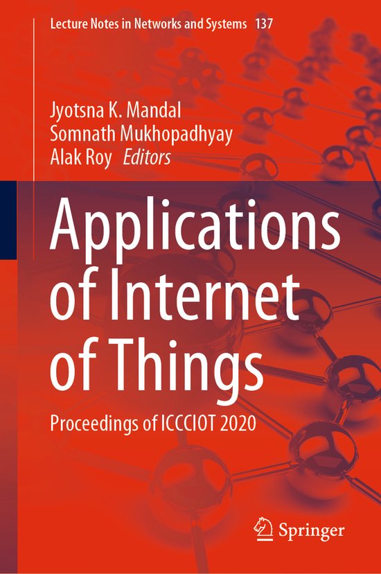 Applications of Internet of Things - cover