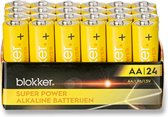 Blokker Alkaline Batterijen - AA - 24 stuks