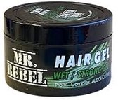 Mr Rebel Wet Strong Gel +Pro V - Complex - Alcoholfree 450ml - haargel - haarwax - bubblegum