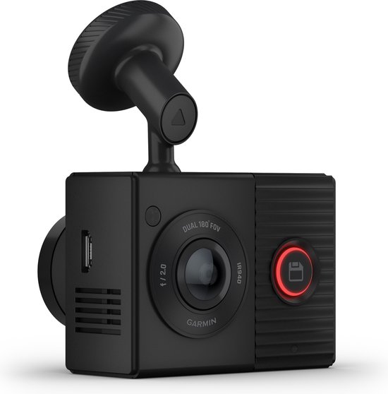 Garmin Tandem - Dashcam voor auto - Dubbele camera - Nachtzicht - Spraakbesturing - Parkeerbewaking