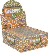 Greengo - Unbleached King Size Extra Slim - Lange Vloei - Doos 50 stuks