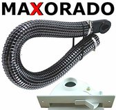 Maxorado Set ZS4 geschikt voor centrale stofzuigers inclusief slang - sokkelzuigmond met inbouwkit sokkel centraal
