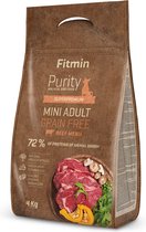 Fitmin Purity Grain Free Adult Mini Beef - 4 KG