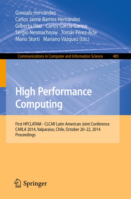 Performance Computing Conference High Performance Computing | 9783662454824 | Boeken | bol