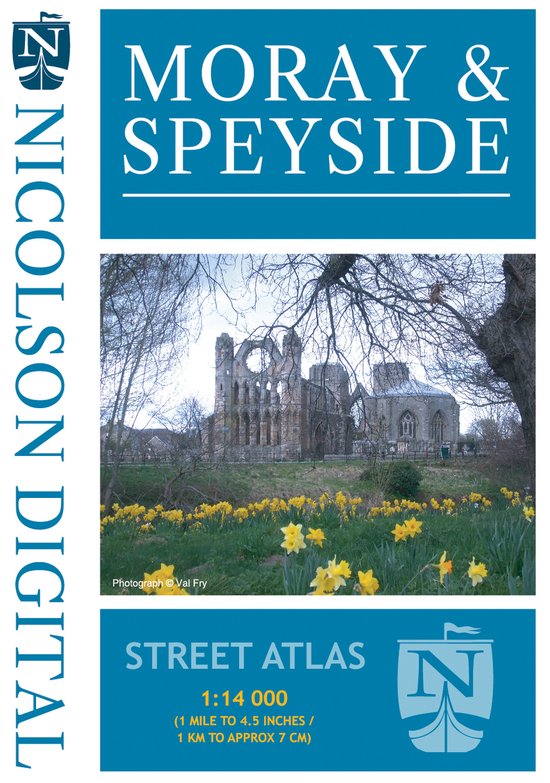 Nicolson Street Atlas Moray and Speyside - cover