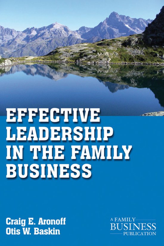 Effective Leadership In The Family Business - cover
