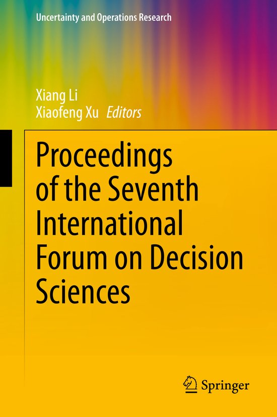 Proceedings of the Seventh International Forum on Decision S ... - cover