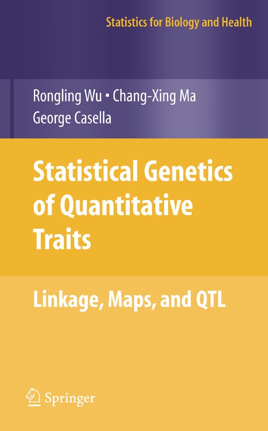 Statistical Genetics of Quantitative Traits - cover