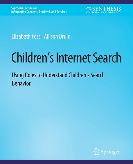 Synthesis Lectures on Information Concepts, Retrieval, and S ... - cover