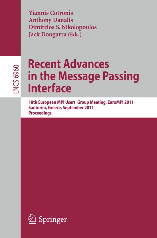 Recent Advances in the Message Passing Interface - cover