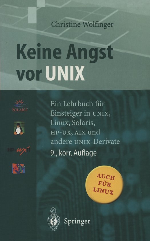 Keine Angst vor UNIX - cover