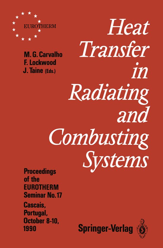 Heat Transfer in Radiating and Combusting Systems - cover
