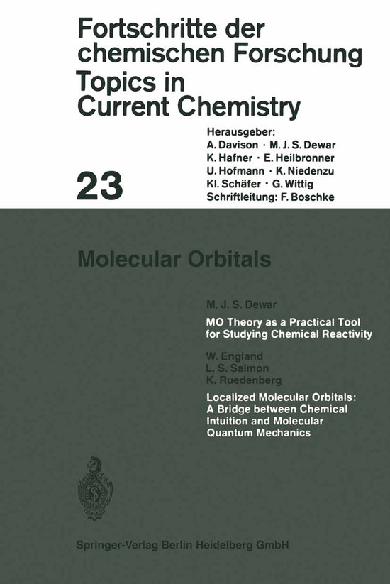 Molecular Orbitals - cover